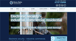 Desktop Screenshot of hg-security-systems.co.uk