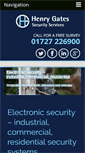 Mobile Screenshot of hg-security-systems.co.uk