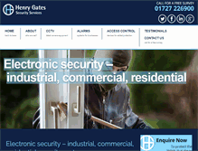 Tablet Screenshot of hg-security-systems.co.uk